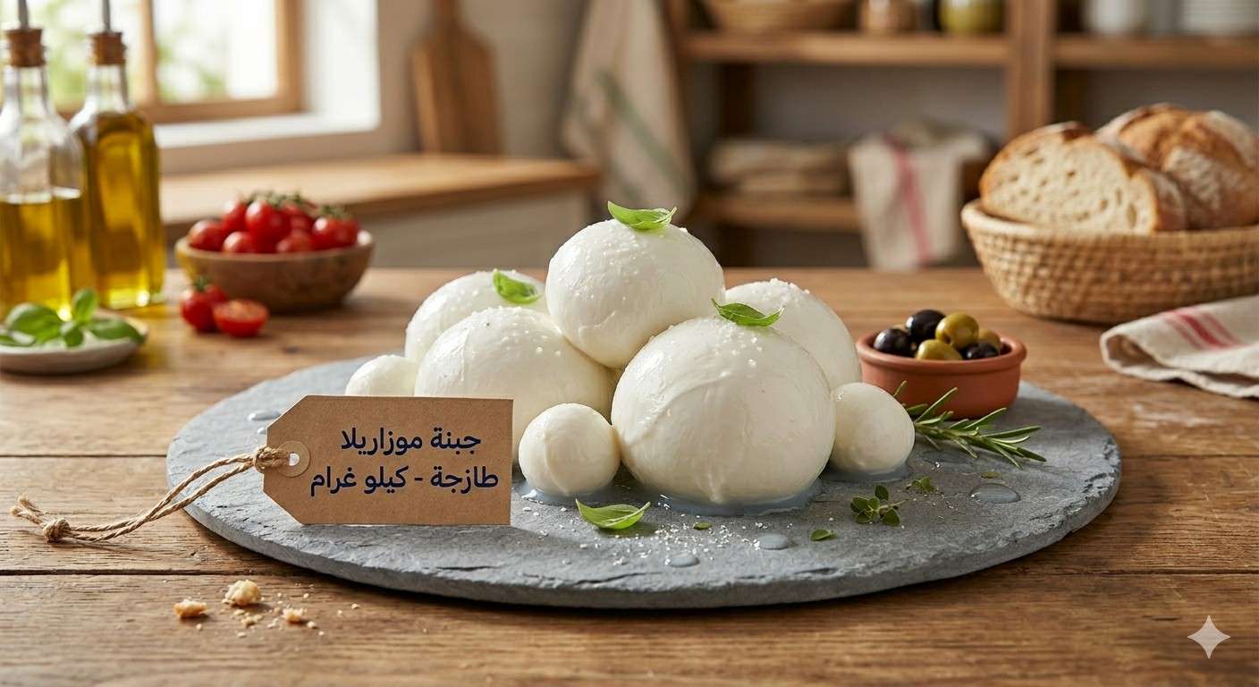 كيلو جبن موزيرلا